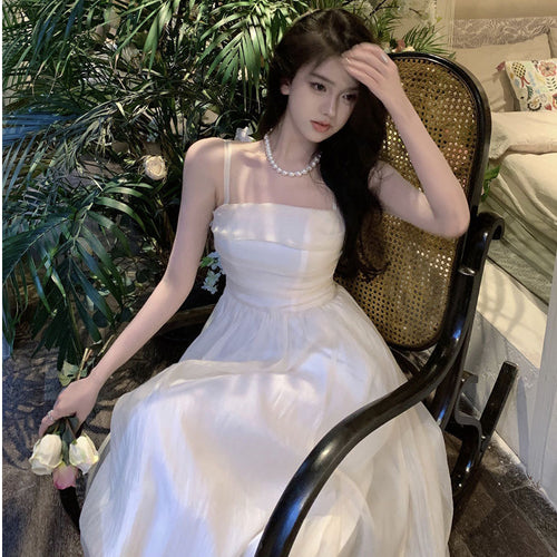 Apricot Bandeau Dress